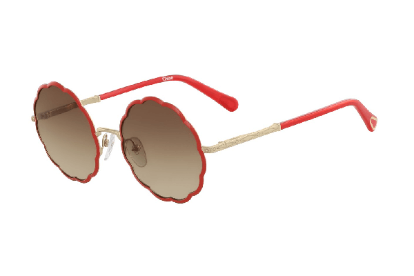 Солнцезащитные очки Chloe CE3103S gold red